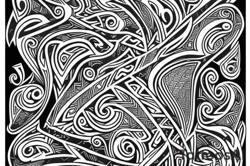 maori shoulder tattoo idea