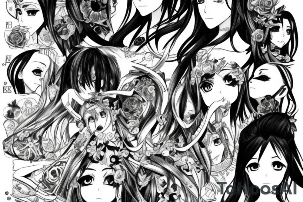 eryk kurdziel watching anime tattoo idea