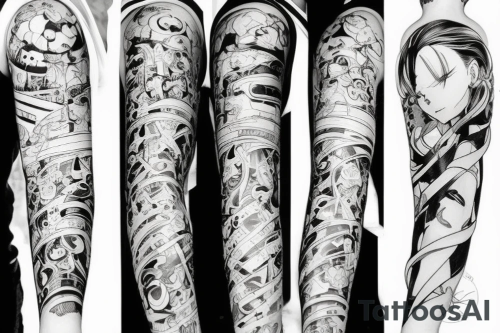 anime tattoo idea