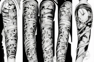 anime tattoo idea