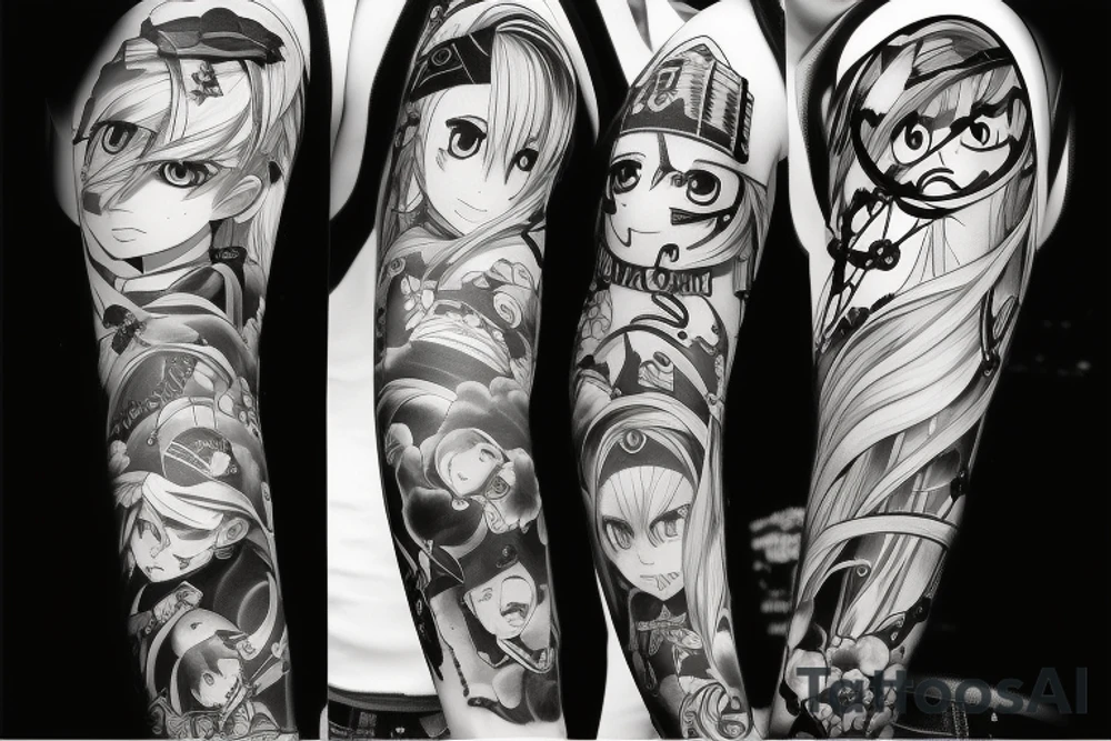 anime tattoo idea
