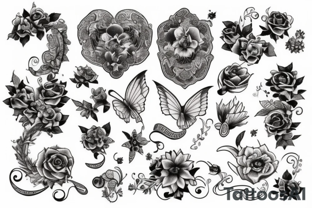 small fancy tatoo tattoo idea