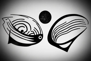 Two lost souls swimming in a fish bowl - Pink Floyd inspired tattoo idea