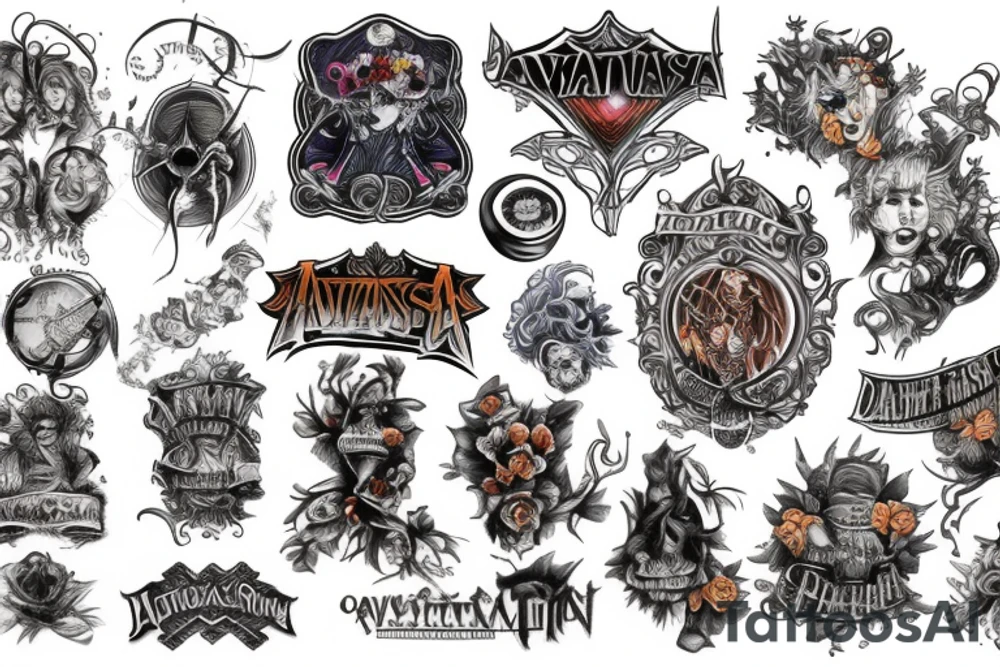 Avantasia tattoo idea