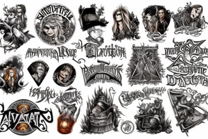 Avantasia tattoo idea