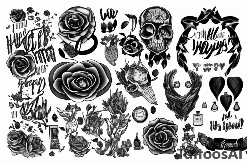 heal up the wounds that did you in tattoo idea
