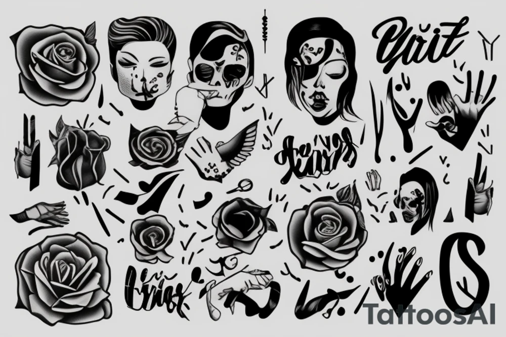 who do I hurt for tattoo idea