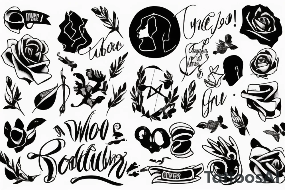 who do I hurt for tattoo idea