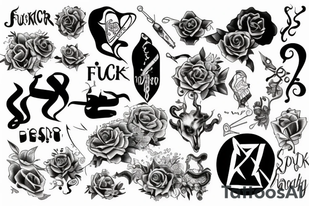 Fuck cancer tattoo idea