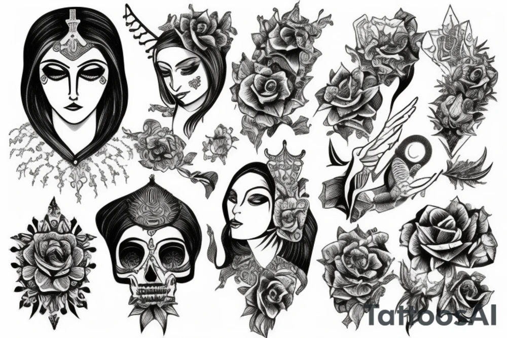 Holy Image of Edessa tattoo idea