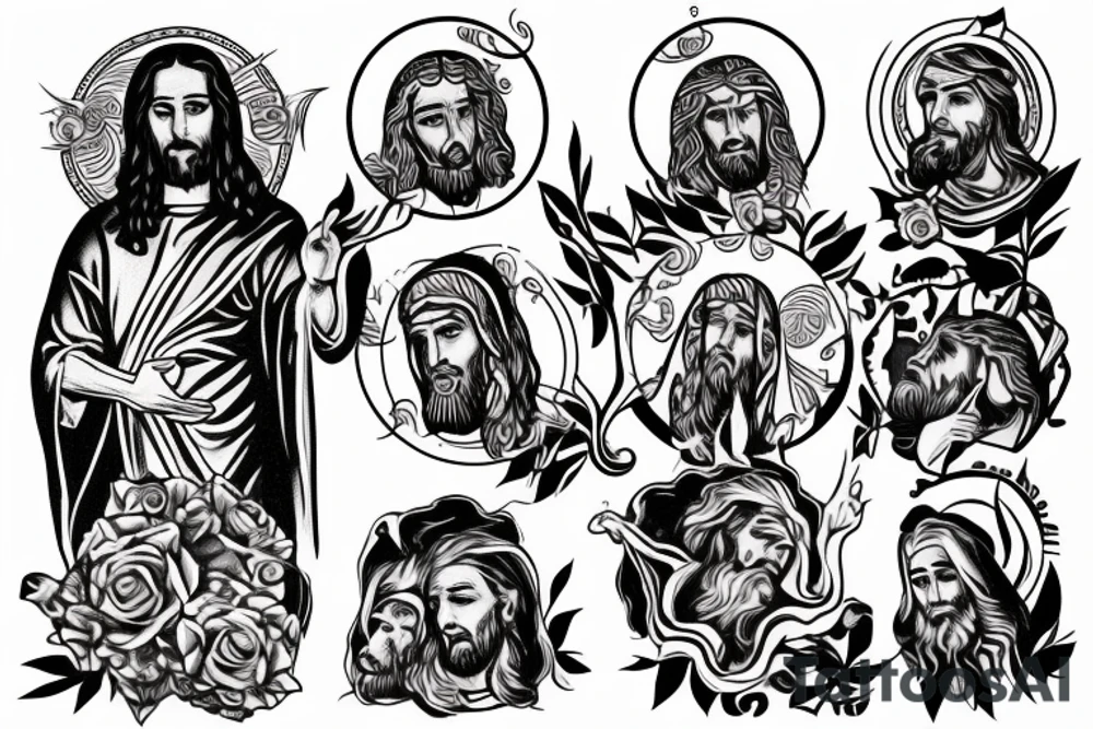 Jesus cleansing the temple tattoo idea