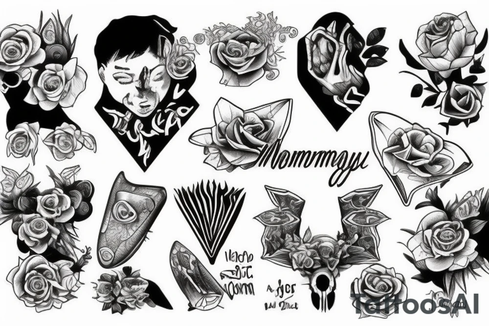 In memory tattoo of Bobby tattoo idea