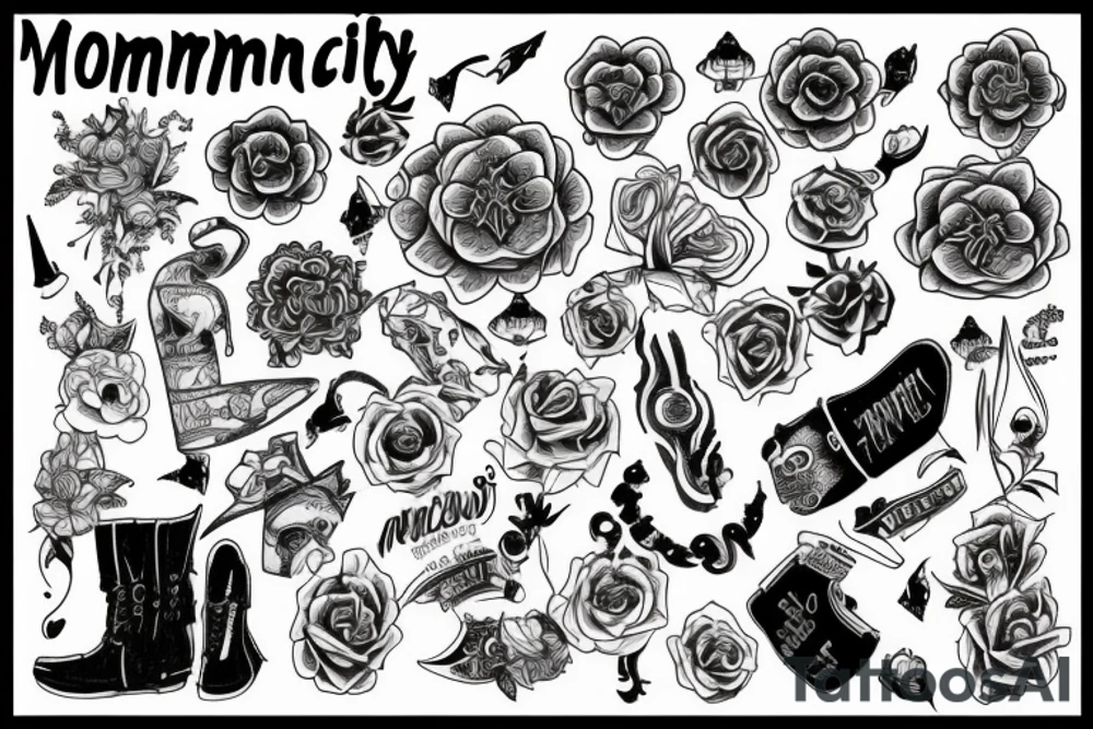 In memory tattoo of Bobby tattoo idea
