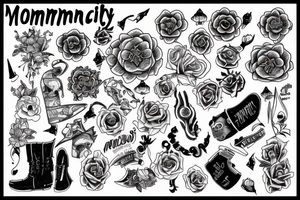 In memory tattoo of Bobby tattoo idea