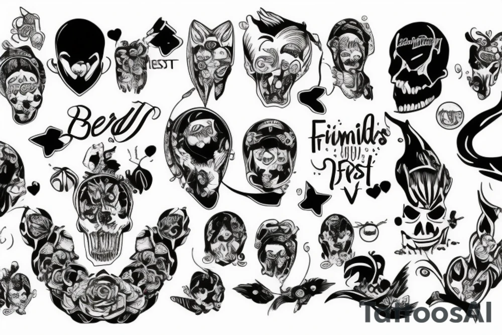 The best frends, Family tattoo idea