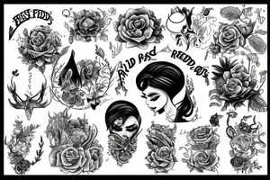 The best frends tattoo idea