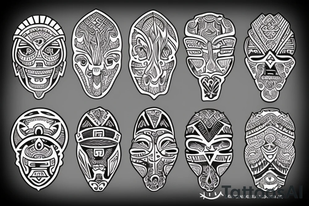 Tribal tattoo idea