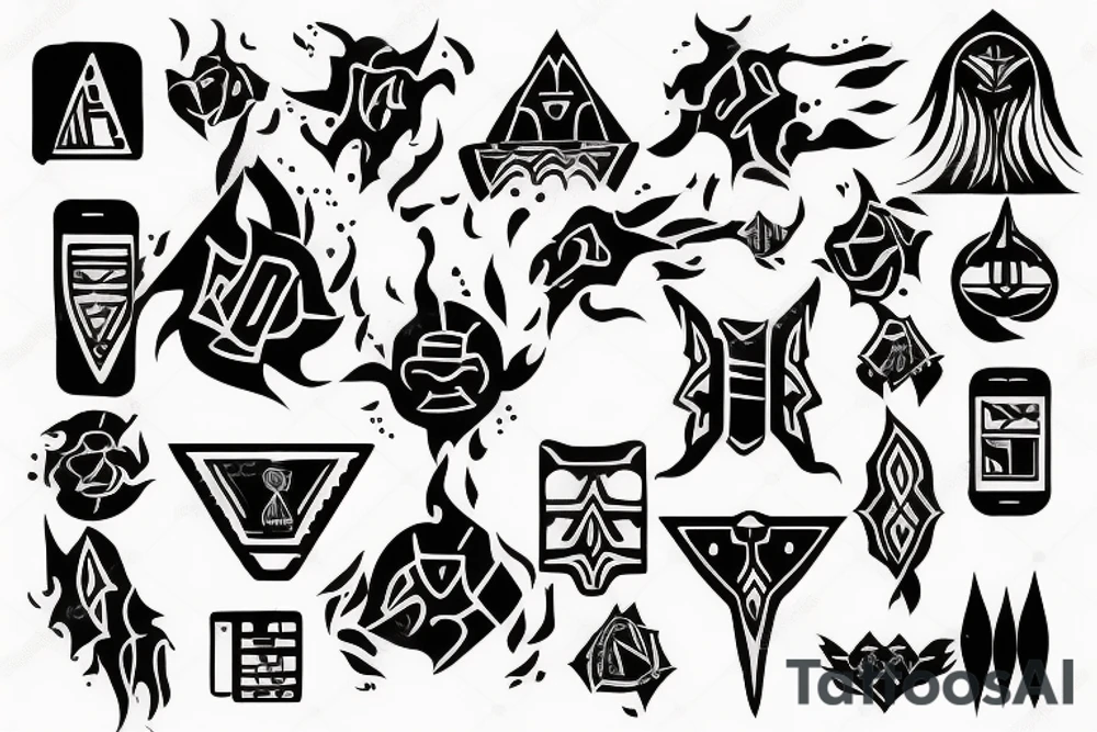 Software information technology tattoo idea