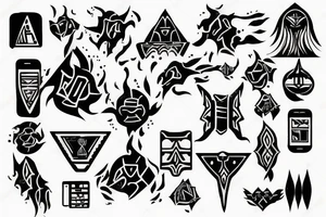 Software information technology tattoo idea