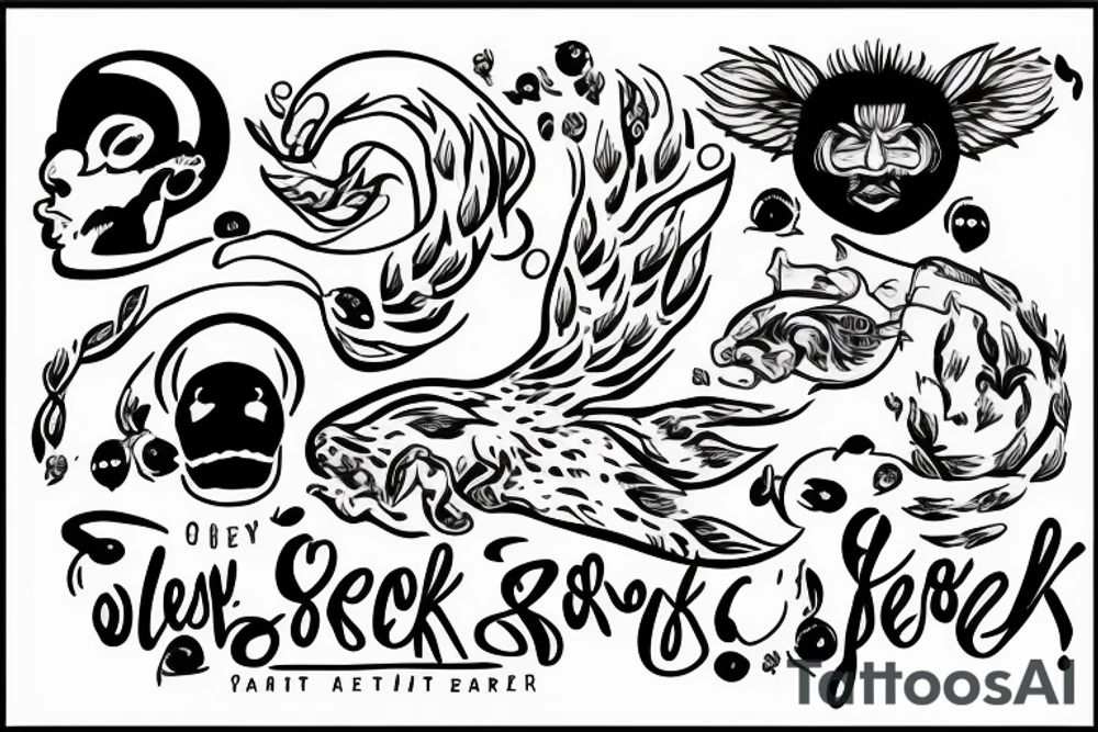 “Everyone should be quick to listen, slow to speak and slow to become angry,” tattoo idea