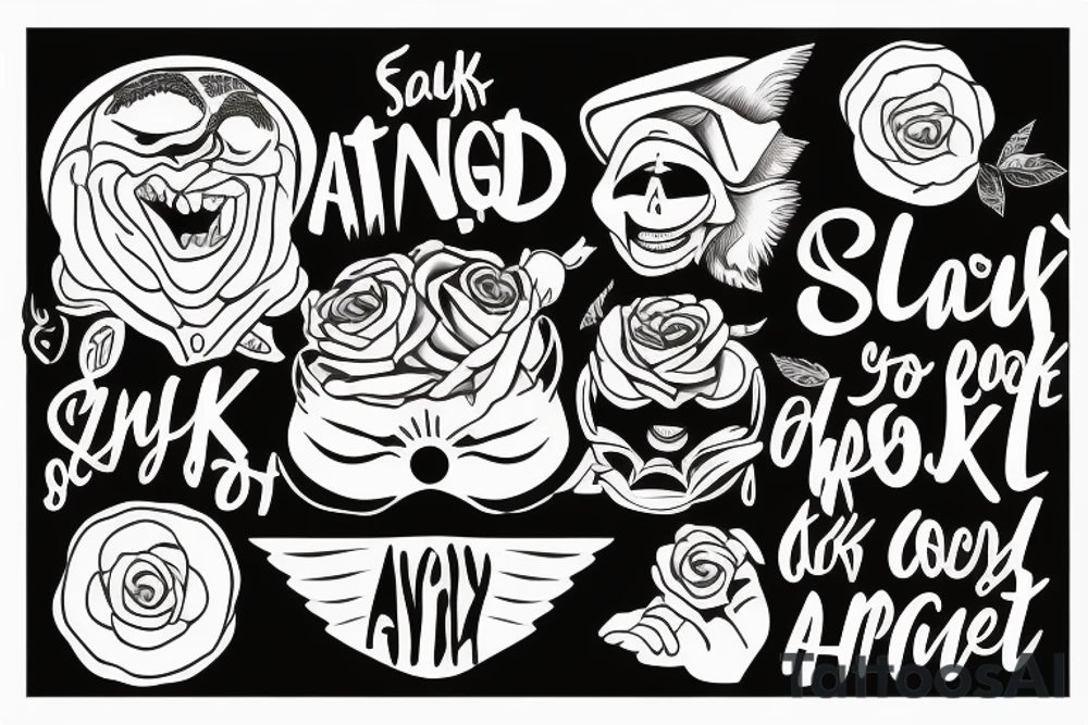 “Everyone should be quick to listen, slow to speak and slow to become angry,” tattoo idea