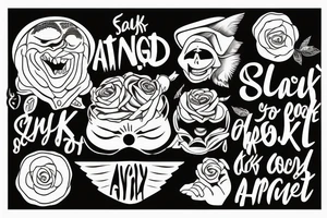 “Everyone should be quick to listen, slow to speak and slow to become angry,” tattoo idea