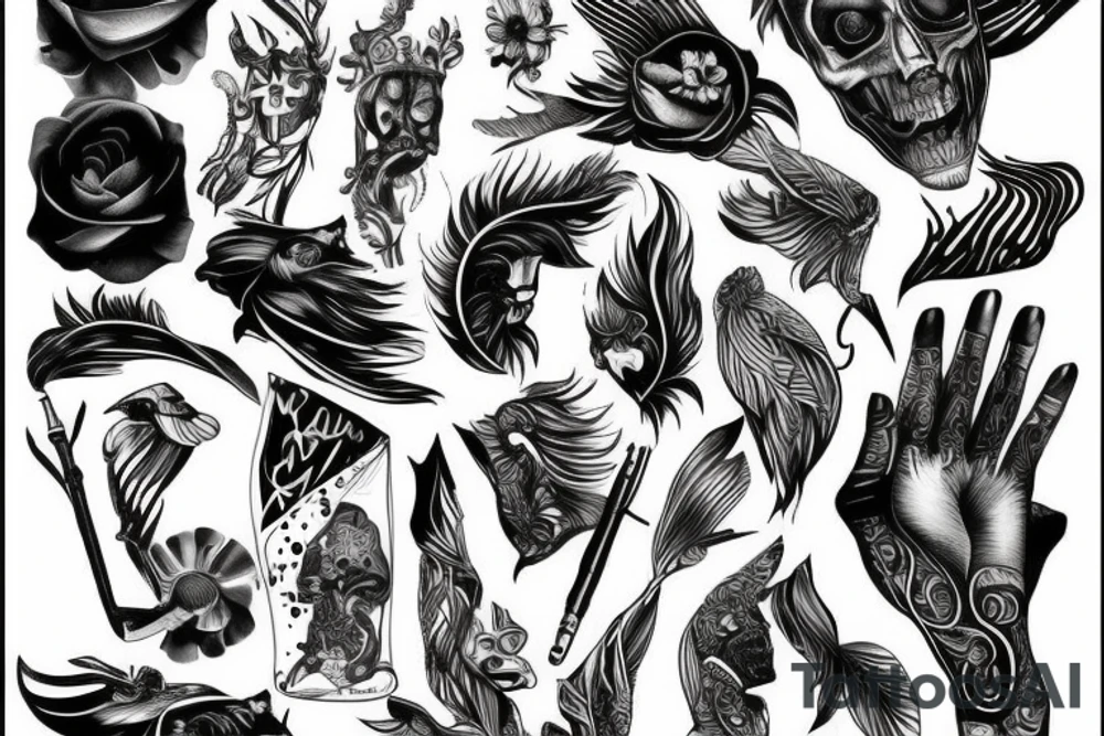 Ptasznik pająk tattoo idea