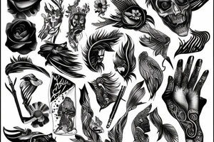 Ptasznik pająk tattoo idea