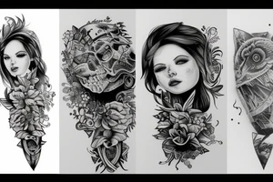 Ptak lata tattoo idea