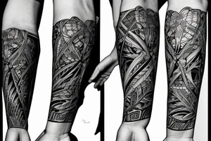 Ptak lata tattoo idea