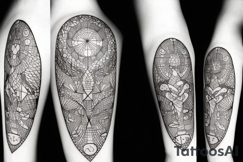 aries sagittarius tattoo idea