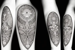 aries sagittarius tattoo idea