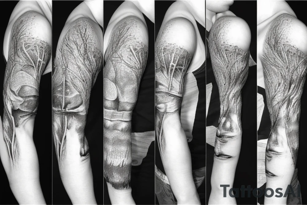 anatomy microrealism tattoo idea