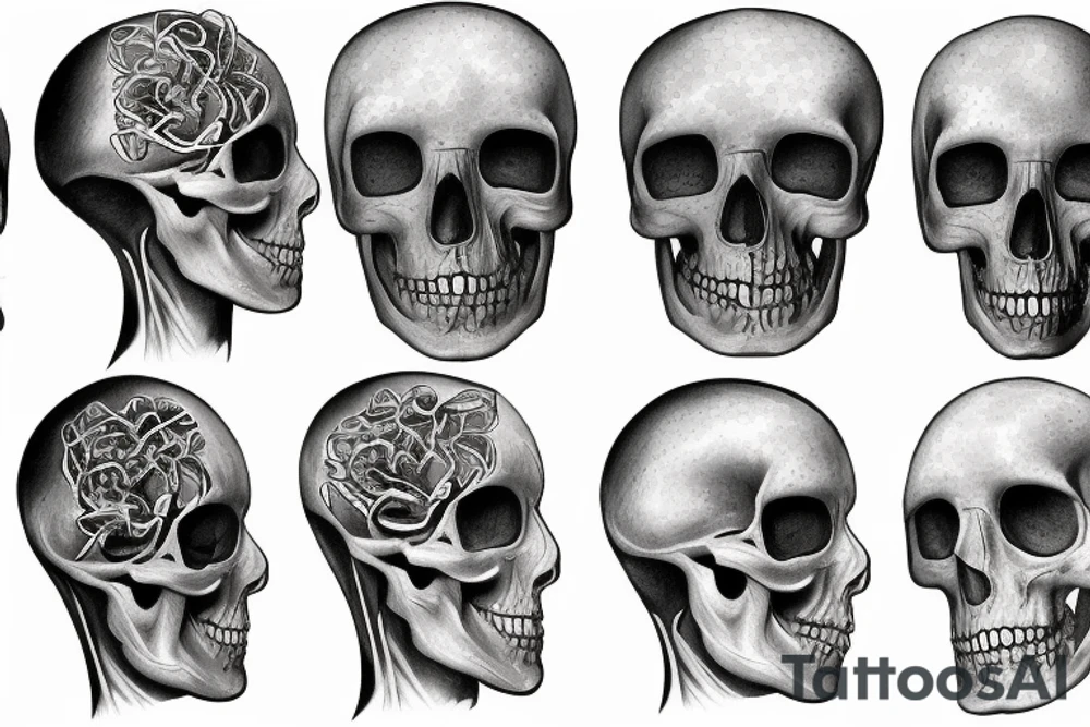 anatomy microrealism tattoo idea