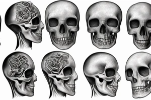 anatomy microrealism tattoo idea
