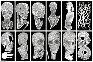 anatomy microrealism tattoo idea