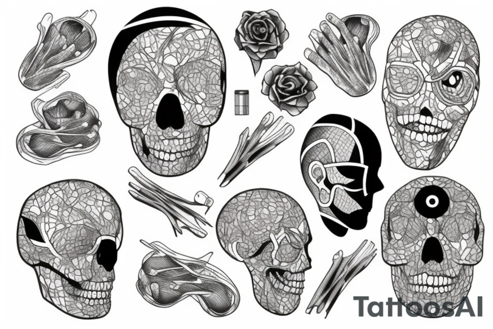 anatomy tattoo idea
