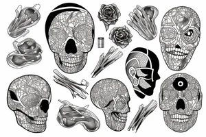 anatomy tattoo idea