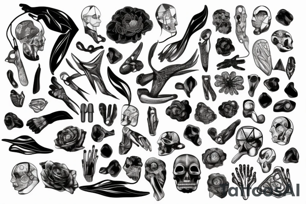 anatomy tattoo idea
