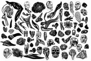 anatomy tattoo idea