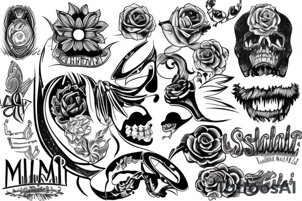 Miami nyc tattoo idea