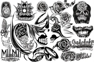Miami nyc tattoo idea