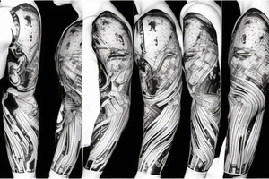Spaceman, DNA, Music sleeve tattoo idea