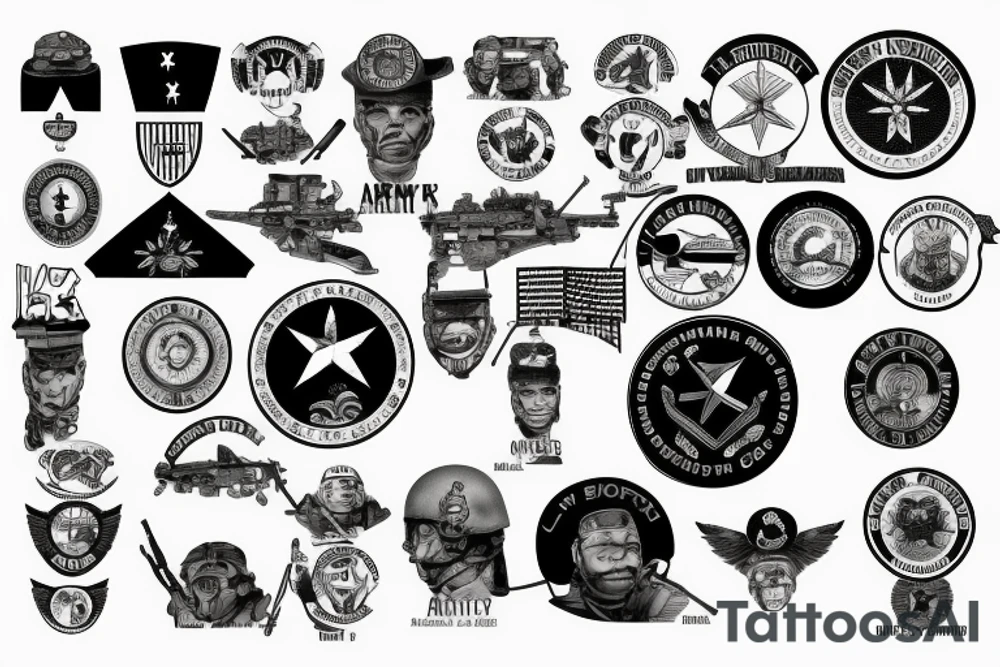 Us Army signal corp tattoo idea