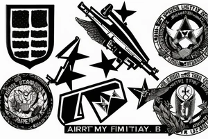 Us Army signal corp tattoo idea