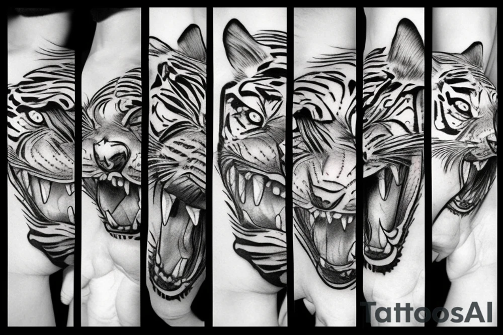 Tiger tattoo tattoo idea