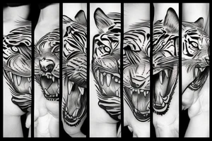 Tiger tattoo tattoo idea