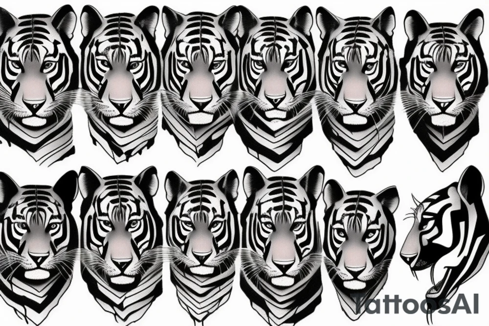 Tiger tattoo tattoo idea