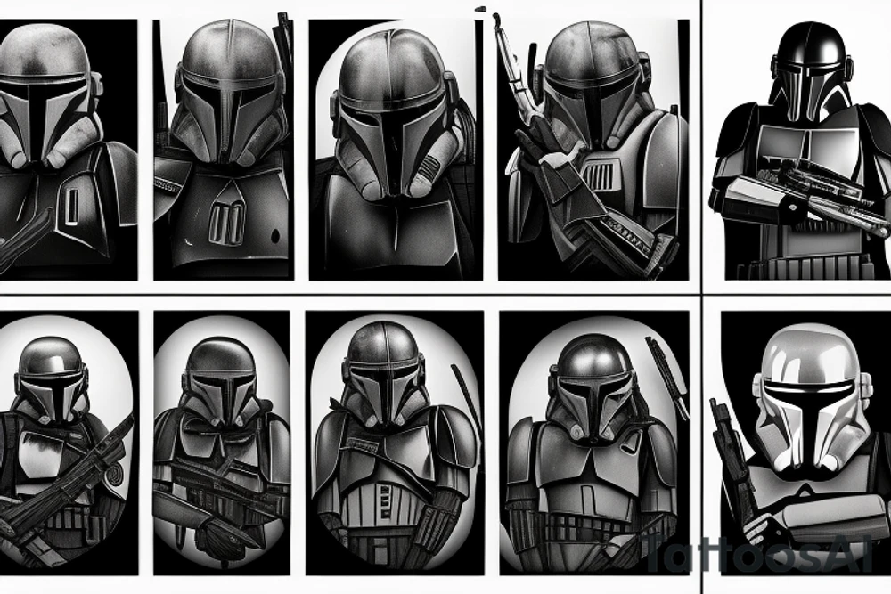 Mandalorian Clone trooper tattoo idea