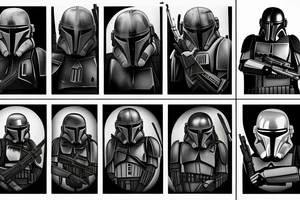 Mandalorian Clone trooper tattoo idea